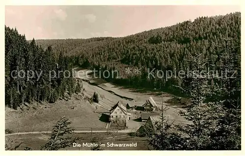 AK / Ansichtskarte Altensteig Schwarzwald Gasthaus Pension Kropfmuehle