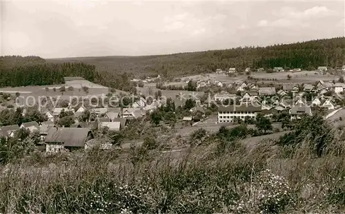 AK / Ansichtskarte Hallwangen Panorama Kat. Dornstetten