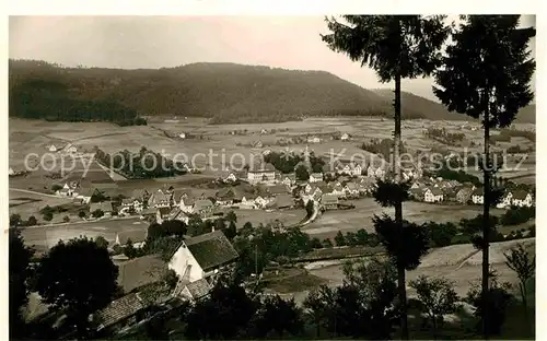 AK / Ansichtskarte Mitteltal Schwarzwald Panorama Kat. Baiersbronn