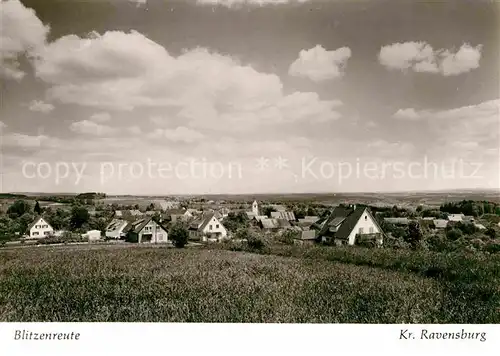 AK / Ansichtskarte Blitzenreute Panorama Kat. Fronreute