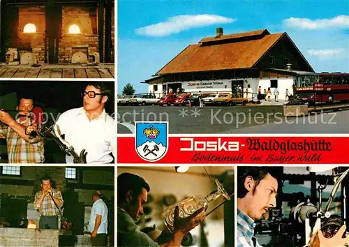 AK / Ansichtskarte Bodenmais Joska Waldglashuette Glasblaeser Kulturgeschichte Kat. Bodenmais