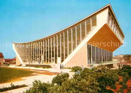 AK / Ansichtskarte Wuppertal Neues Hallenschwimmbad Schwimmoper Kat. Wuppertal