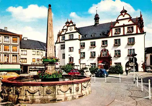 AK / Ansichtskarte Darmstadt Marktplatz und Rathaus Kat. Darmstadt