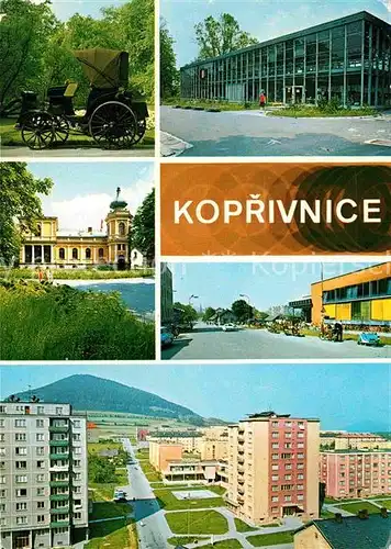 AK / Ansichtskarte Koprivnica Automobil President Muzeum Tatry Pferdekutsche Kat. Koprivnica
