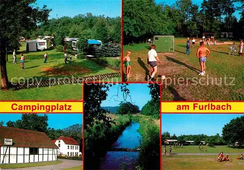 AK / Ansichtskarte Stukenbrock Camping am Furlbach Kat. Schloss Holte Stukenbrock