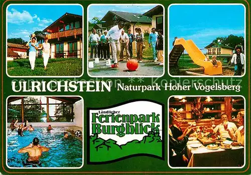 AK / Ansichtskarte Ulrichstein Ferienpark Hoher Vogelsberg Schwimmbad Spielplatz Kat. Ulrichstein