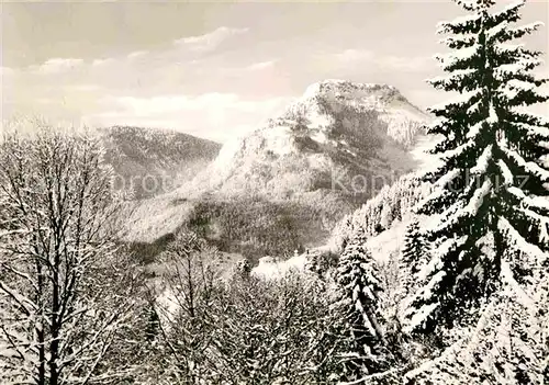 AK / Ansichtskarte Oberaudorf Hummelei Berggasthof mit Wildem Kaiser Kat. Oberaudorf