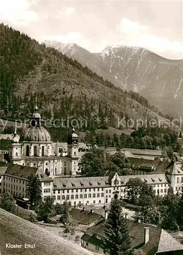 AK / Ansichtskarte Ettal Kloster Benedictiner Abtei Kat. Ettal
