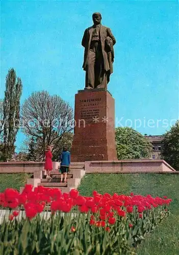 AK / Ansichtskarte Kiev Kiew Schewtschenko Denkmal 