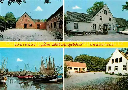 AK / Ansichtskarte Engbuettel Bremerhaven Gasthaus Zur Silberfuchsboerse Fischereihafen Kat. Misselwarden