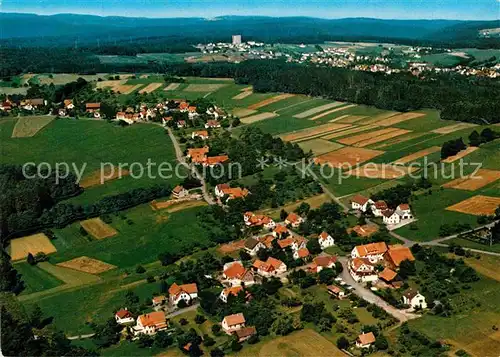 AK / Ansichtskarte Oberlengenhardt Fliegeraufnahme  Kat. Schoemberg