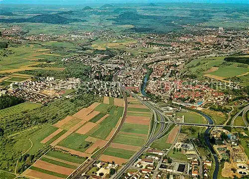 AK / Ansichtskarte Faurndau Fliegeraufnahme  Kat. Goeppingen