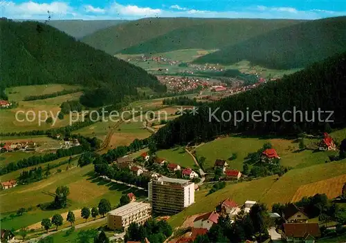 AK / Ansichtskarte Baiersbronn Schwarzwald Fliegeraufnahme  Kat. Baiersbronn