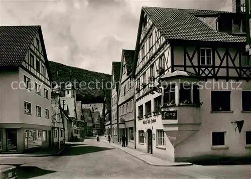 AK / Ansichtskarte Wiesensteig Gasthof Pension zur Post Kat. Wiesensteig