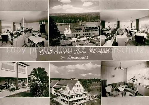 AK / Ansichtskarte Wart Altensteig Pension Haus Schoenblick Kat. Altensteig