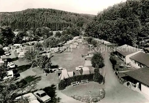 AK / Ansichtskarte Altensteig Schwarzwald Campingplatz