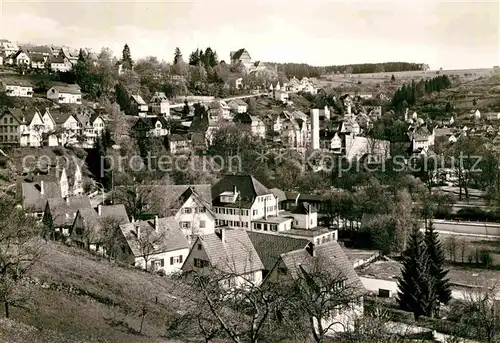 AK / Ansichtskarte Altensteig Schwarzwald Panorama