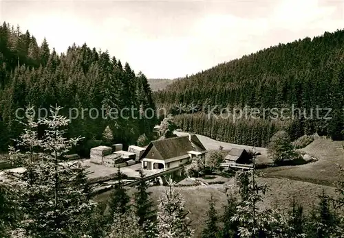 AK / Ansichtskarte Altensteig Schwarzwald Gasthaus Kohlmuehle