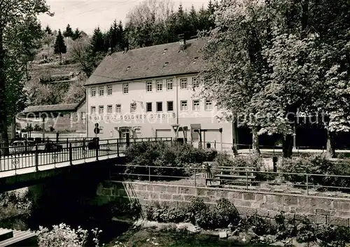 AK / Ansichtskarte Altensteig Schwarzwald Gasthof Pension Goldner Stern