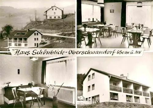 AK / Ansichtskarte Oberschwandorf Haiterbach Haus Schoenblick Kat. Haiterbach