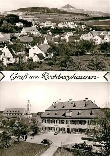 AK / Ansichtskarte Rechberghausen Rathaus Panorama Kat. Rechberghausen