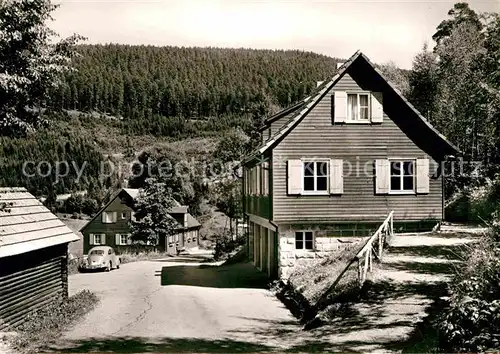 AK / Ansichtskarte Hinterlangenbach Baiersbronn Forsthaus Auerhahn Kat. Baiersbronn