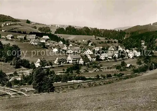 AK / Ansichtskarte Huzenbach Murgtal Panorama Kat. Baiersbronn