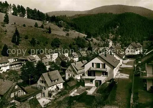 AK / Ansichtskarte Schoenmuenzach Murgtal Panorama Kat. Baiersbronn