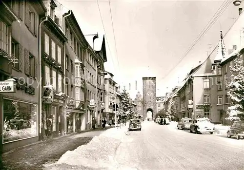 AK / Ansichtskarte Villingen Schwenningen Obere Strasse Kat. Villingen Schwenningen