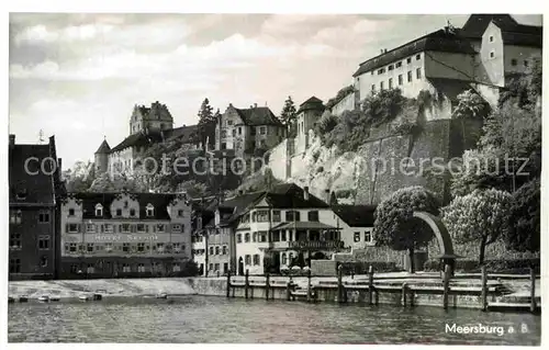 AK / Ansichtskarte Meersburg Bodensee Blick vom See  Kat. Meersburg