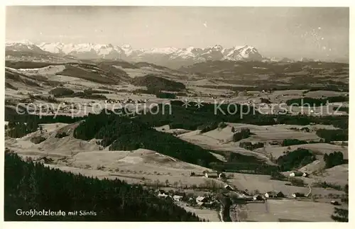 AK / Ansichtskarte Grossholzleute Panorama  Kat. Isny im Allgaeu