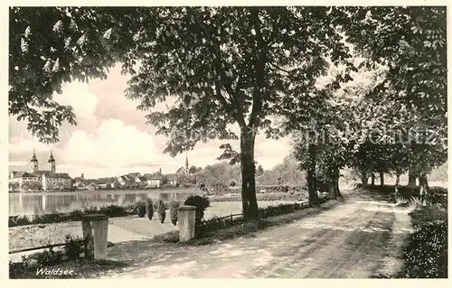 AK / Ansichtskarte Bad Waldsee Teilansicht  Kat. Bad Waldsee