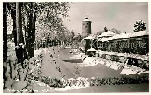 AK / Ansichtskarte Isny Allgaeu Turm Kat. Isny im Allgaeu