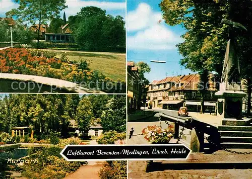 AK / Ansichtskarte Medingen Bad Bevensen Kurpark Denkmal Luftkurort Lueneburger Heide Kat. Bad Bevensen