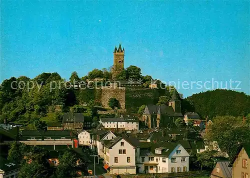 AK / Ansichtskarte Dillenburg Ansicht mit Schlossberg Oranierstadt Kat. Dillenburg