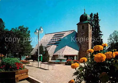 AK / Ansichtskarte Schluchsee St Nikolauskirche Kat. Schluchsee