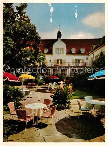 AK / Ansichtskarte Muellheim Baden Hotel Euro Motel Gartenterrasse Kat. Muellheim