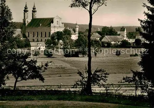 AK / Ansichtskarte Rot Rot Pfarrkirche und Praemonstratenserkloster Kat. Rot an der Rot