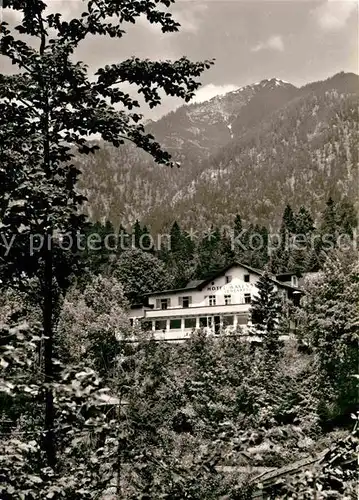 AK / Ansichtskarte Grainau Alpenhotel Waxenstein Kat. Grainau