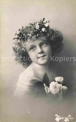 AK / Ansichtskarte Foto RPH Nr. 1639 2 Kind Maedchen Rosen  Kat. Fotografie