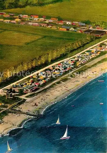 AK / Ansichtskarte Vogelsang Gruenholz Campingplatz Dorotheenthal Fliegeraufnahme 