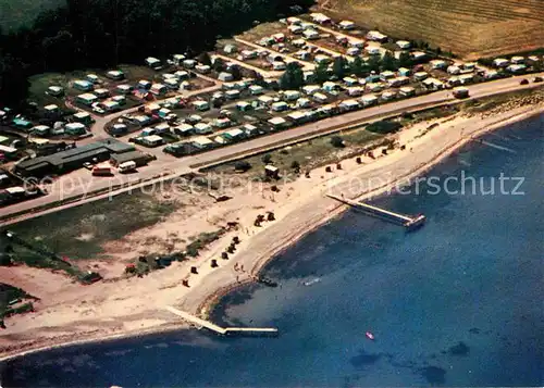 AK / Ansichtskarte Westerholz Langballig Fliegeraufnahme Campingplatz Kat. Westerholz