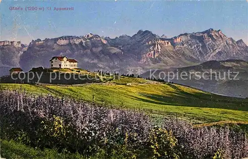 AK / Ansichtskarte Gaebris Berghaus Alpenpanorama Kat. Gaebris