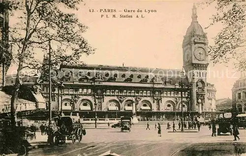 AK / Ansichtskarte Paris Gare de Lyon Kat. Paris