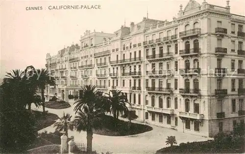 AK / Ansichtskarte Cannes Alpes Maritimes Californie Palace Kat. Cannes