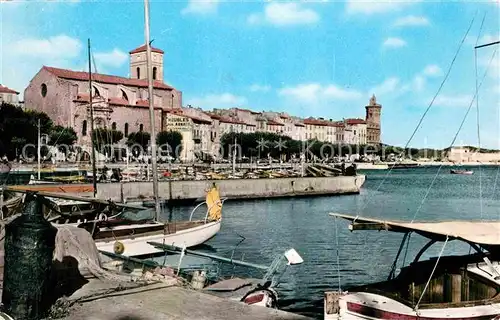 AK / Ansichtskarte Ciotat La Hafen Kirche Boote Kat. La Ciotat