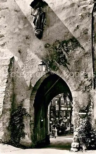 AK / Ansichtskarte Meersburg Bodensee Obertor Kat. Meersburg