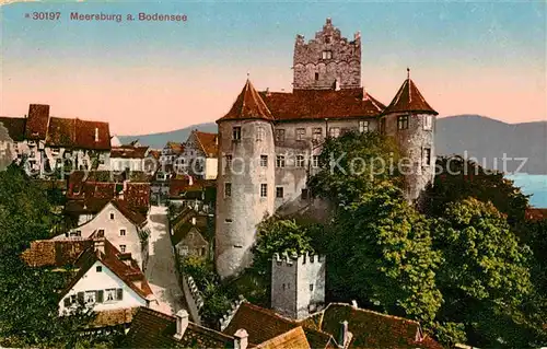 AK / Ansichtskarte Meersburg Bodensee Altes Schloss  Kat. Meersburg