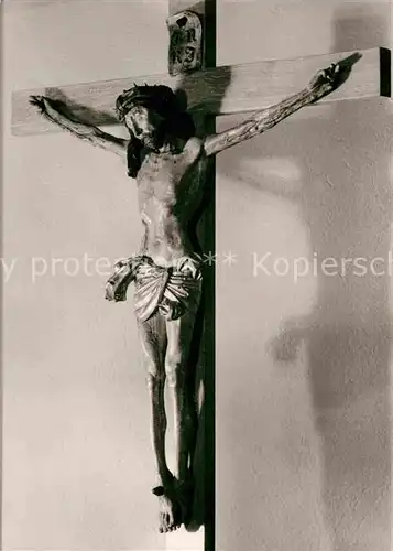 AK / Ansichtskarte Gemmingen Kruzifix in der Evangelischen Kirche Kat. Gemmingen