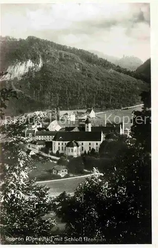 AK / Ansichtskarte Beuron Donautal mit Schloss Bronnen Kat. Beuron